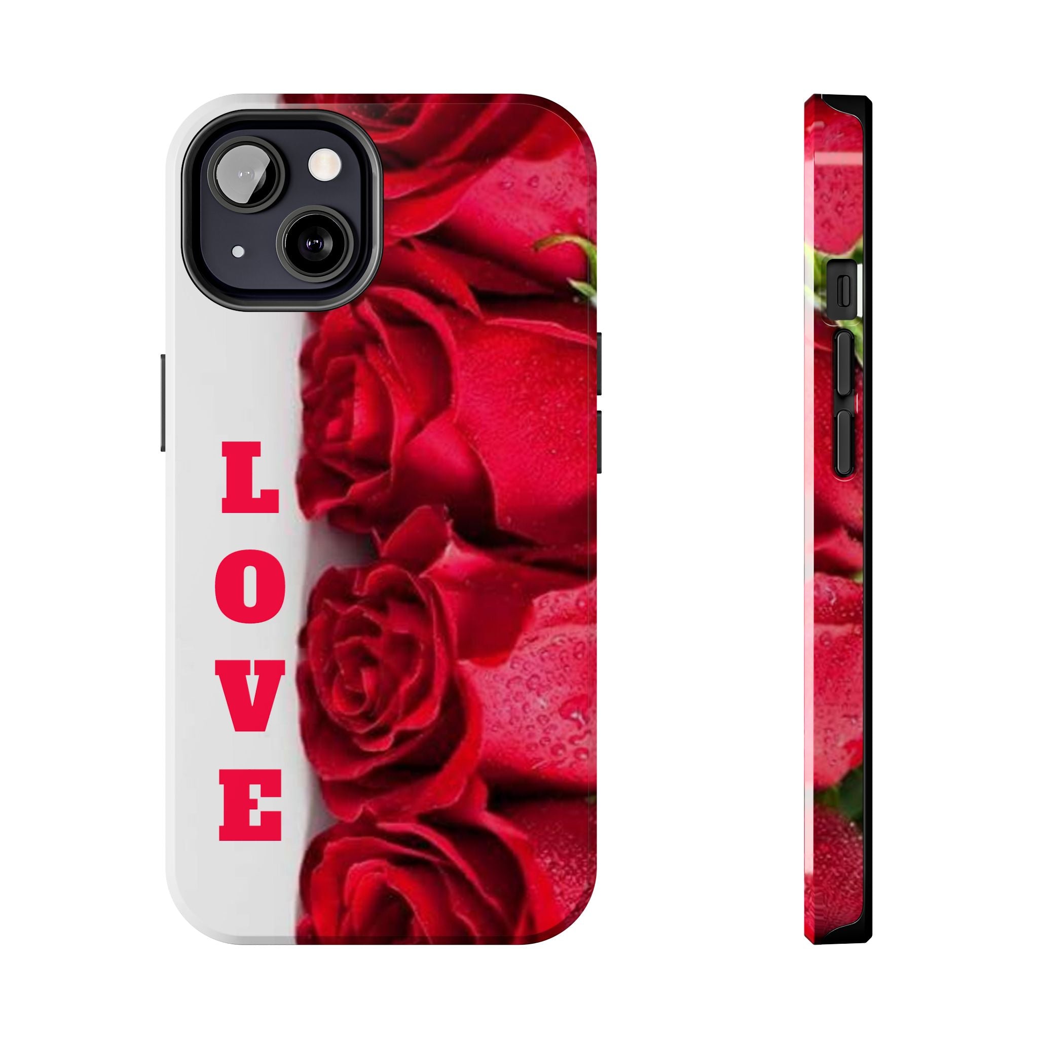 Romantic Rose Love Phone Case - Floral Valentine's Gift