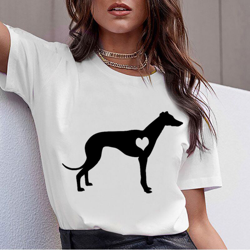 Dog Digital Print T-shirt / Different breeds