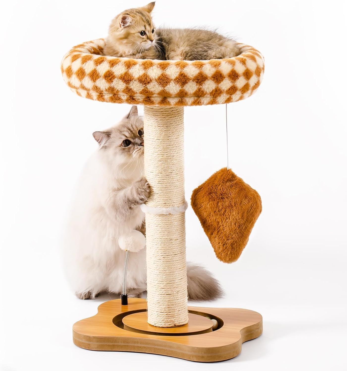 Small Cat Tower with Sisal Scratcher