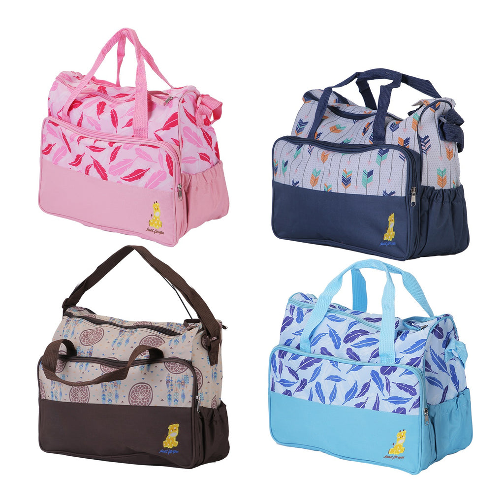 5Pcs Baby Diaper Bag Set / Travel Tote Bags