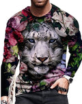 Fashionable Long-sleeved Casual Top / Men and Teen
