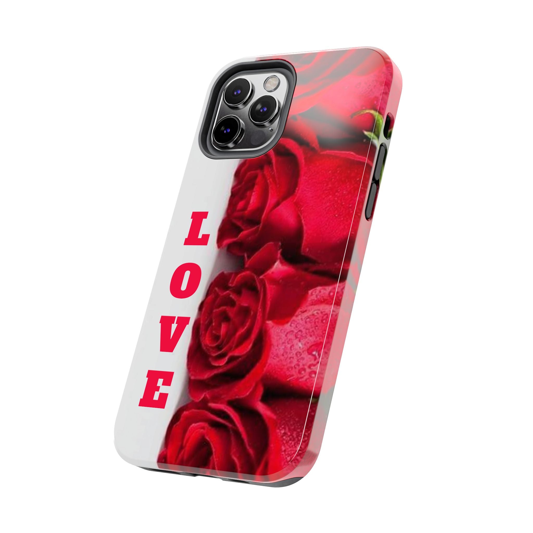 Romantic Rose Love Phone Case - Floral Valentine's Gift
