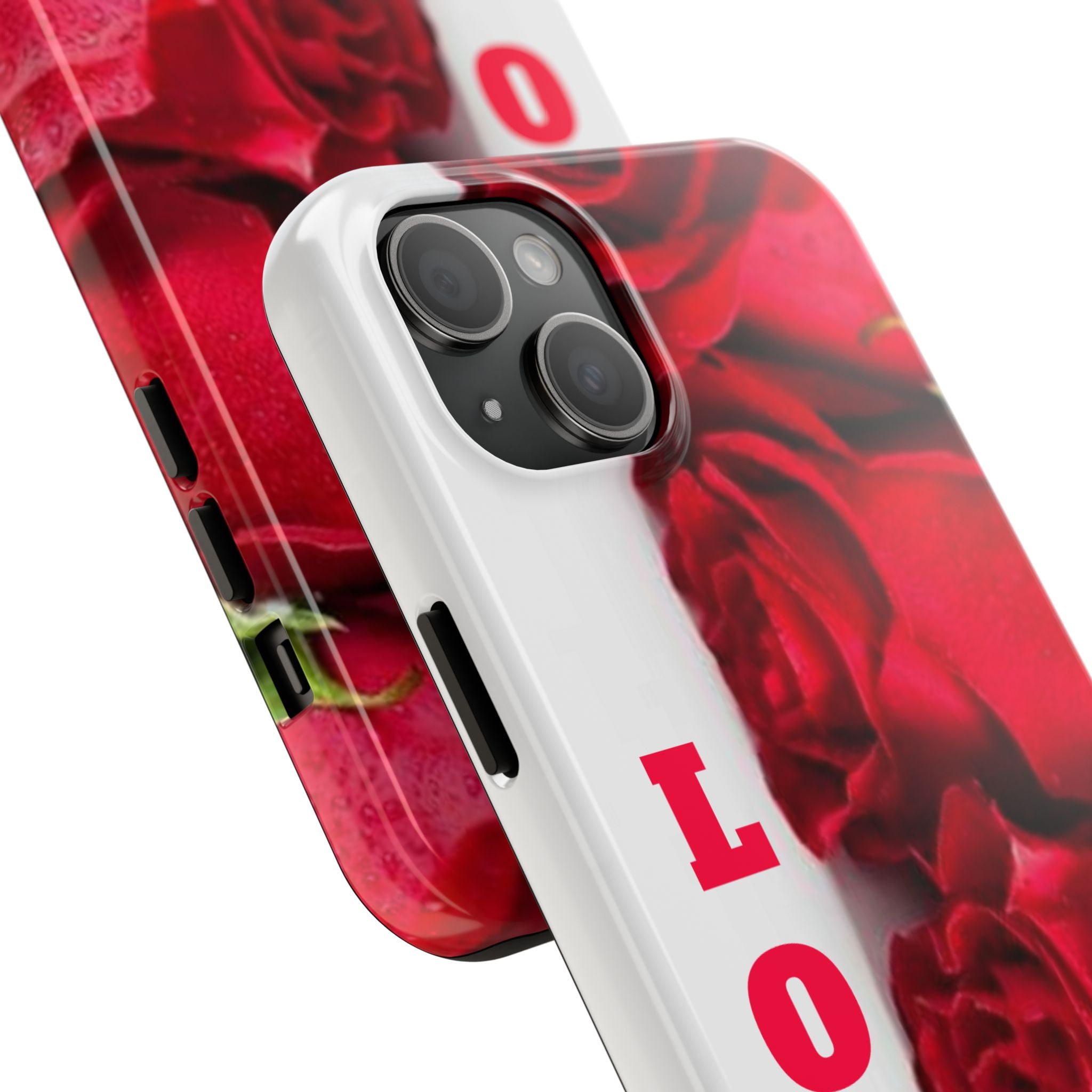 Romantic Rose Love Phone Case - Floral Valentine's Gift