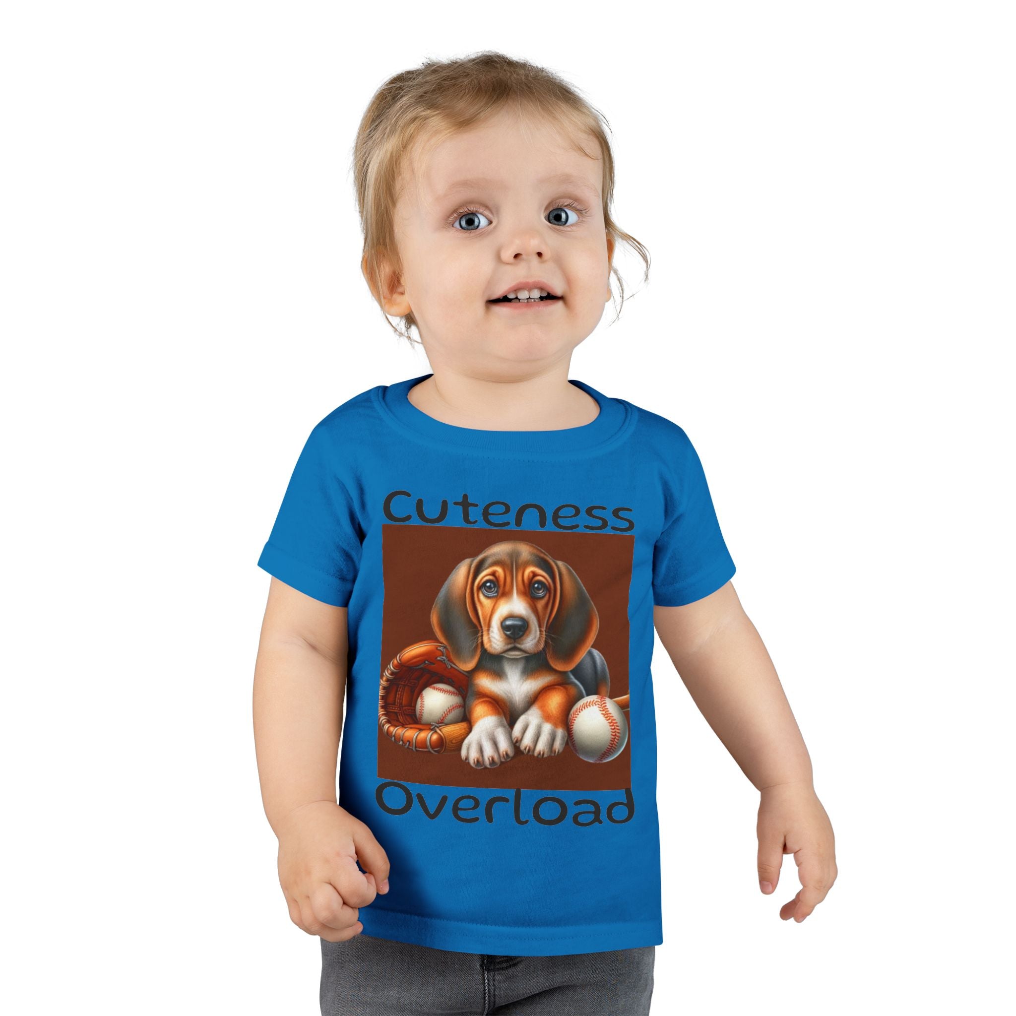Cute Dog Toddler T-Shirt - Fun Animal Graphic Tee for Kids