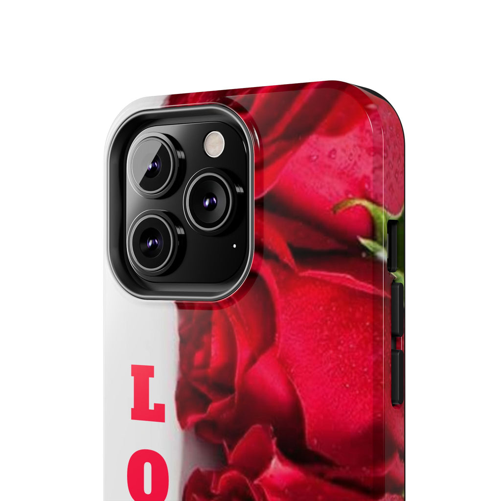 Romantic Rose Love Phone Case - Floral Valentine's Gift