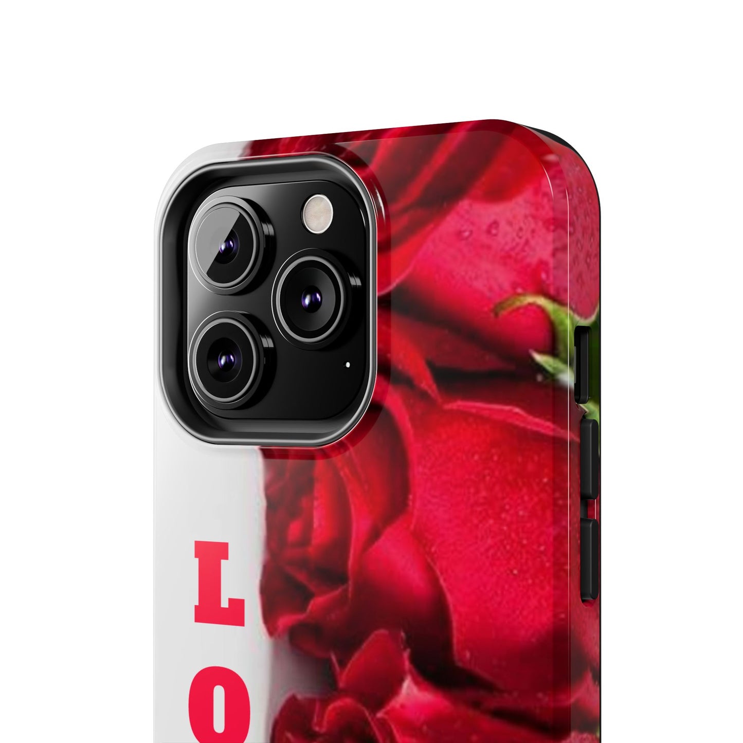 Electronics / Tech & Gadgets: Romantic Rose Love Phone Case, Valentine's Gift, Floral Protective Cover, Cute Phone Accessory, Thoughtful Gift Idea