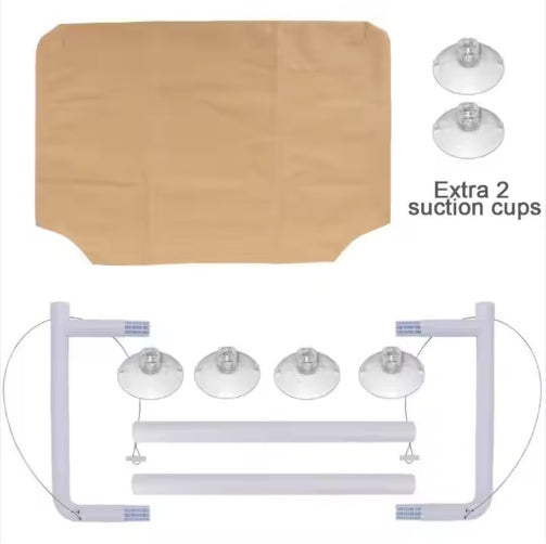 Cat Window Hammock with Suction Cups | Relaxing Perch for Cats