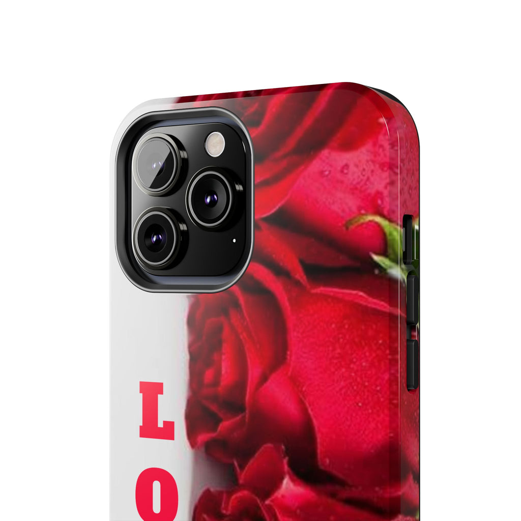 Romantic Rose Love Phone Case - Floral Valentine's Gift