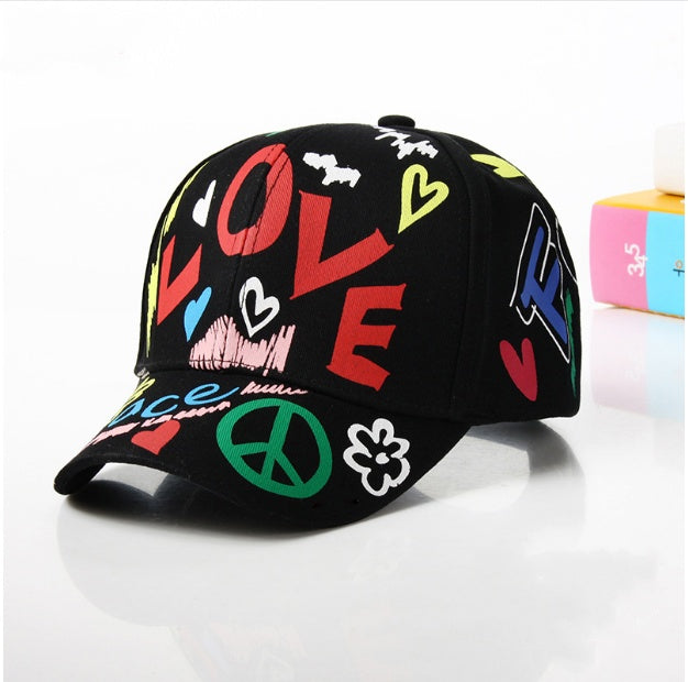 Graffiti Love Baseball Hat / Women /Teen