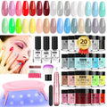 Acrylic Nail Kit Dip Powder Nail Kit Starter with Drill and UV Light