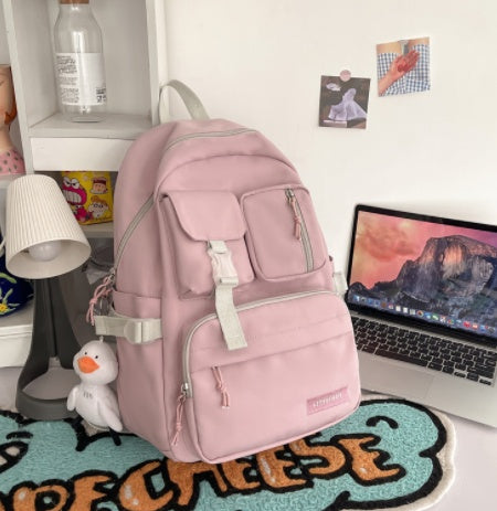Women's New Japanese Style Simple College / School Style Backpack