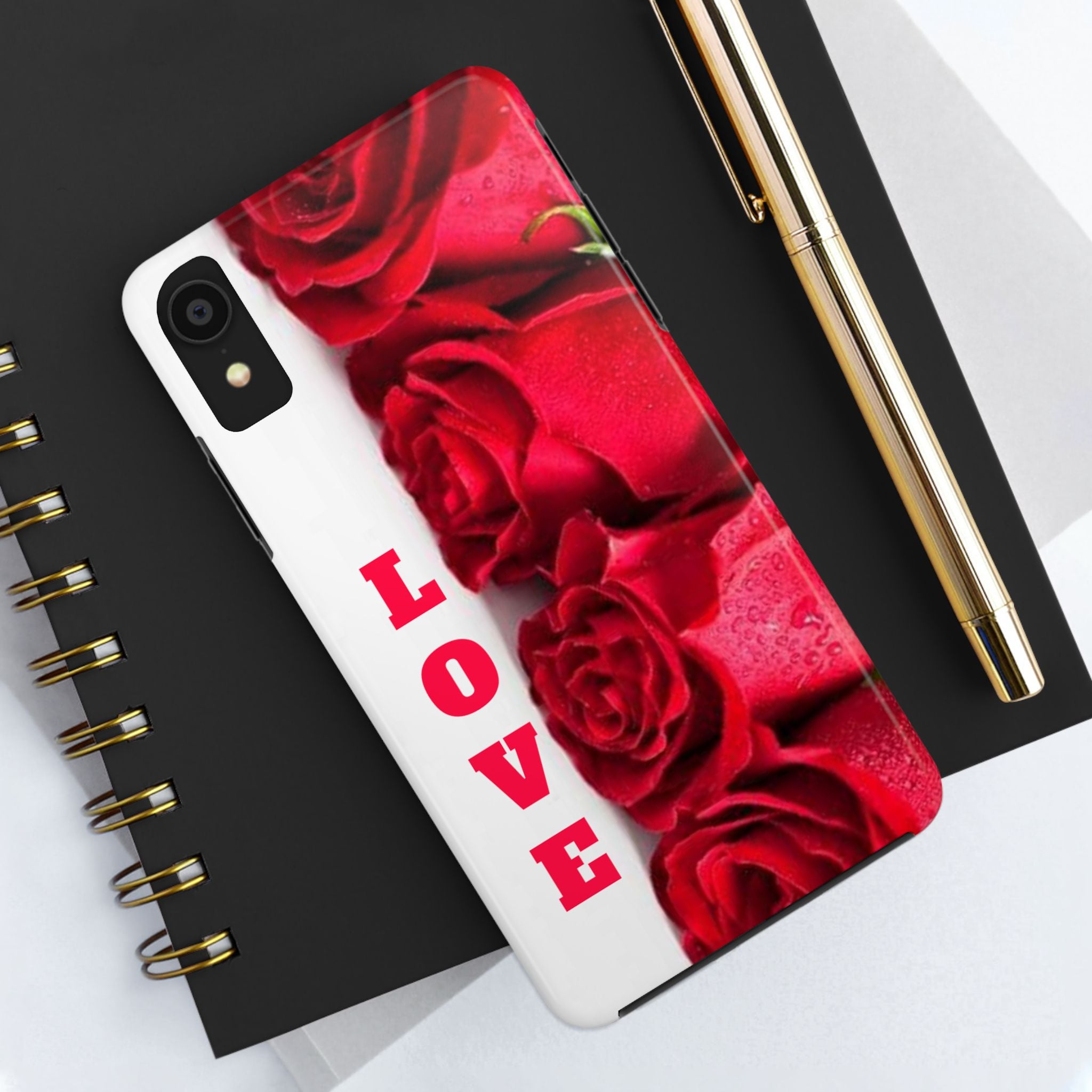 Romantic Rose Love Phone Case - Floral Valentine's Gift