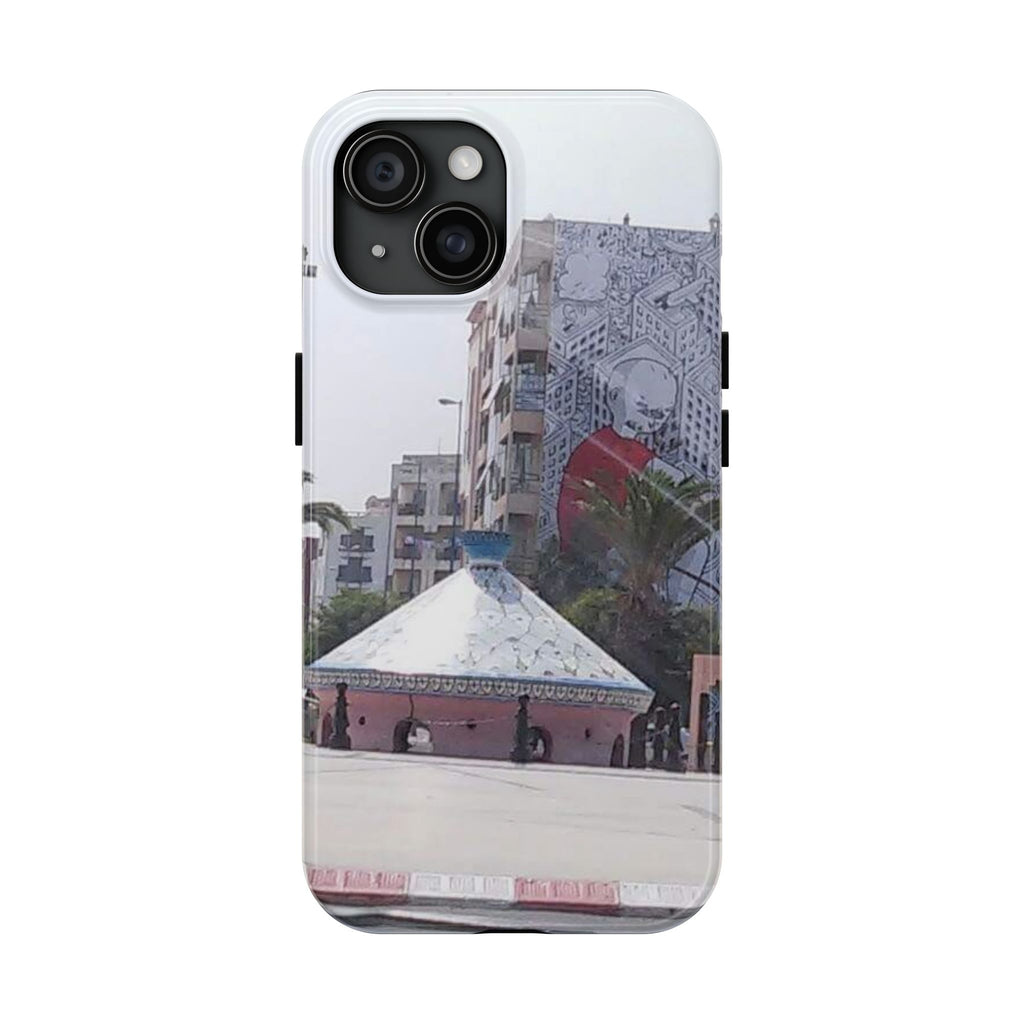 iPhone 15 Tough Phone Case | Safi Morocco Landmark Design