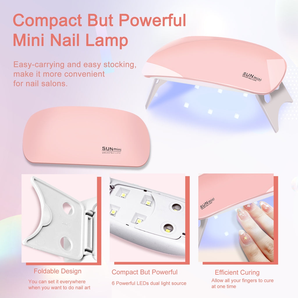 6 PCS Poly Gel Nails Art Tools