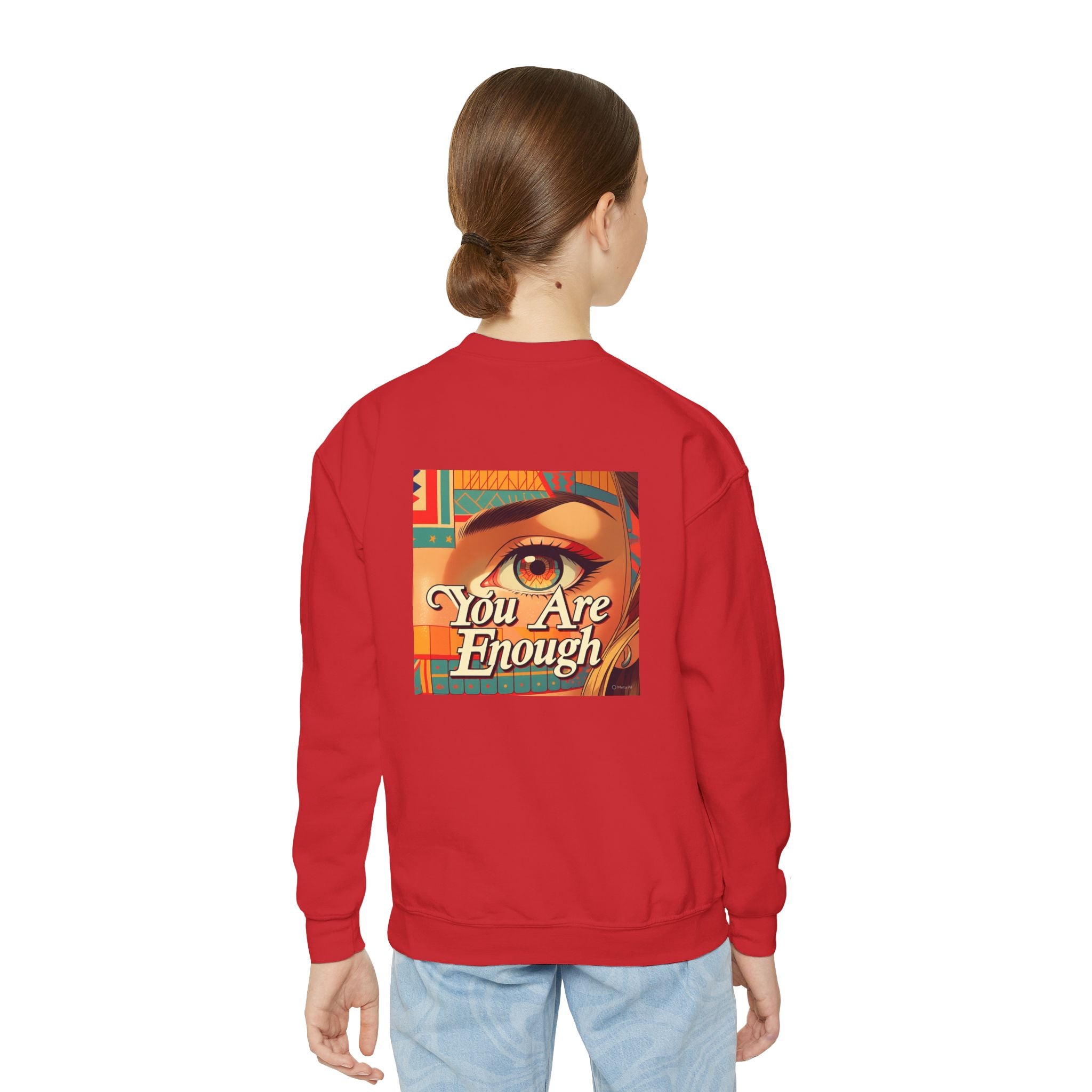 Teen / Youth Inspirational Quotes Crewneck Sweatshirt - Boss Babe Gift