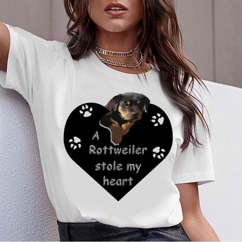 Dog Digital Print T-shirt / Different breeds