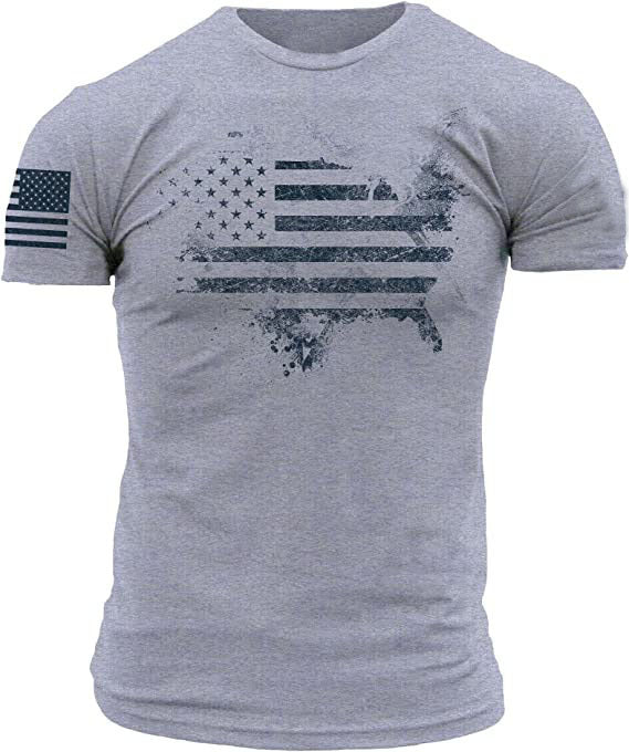 American Acid 1776 US Flag Men Clothing T-Shirt