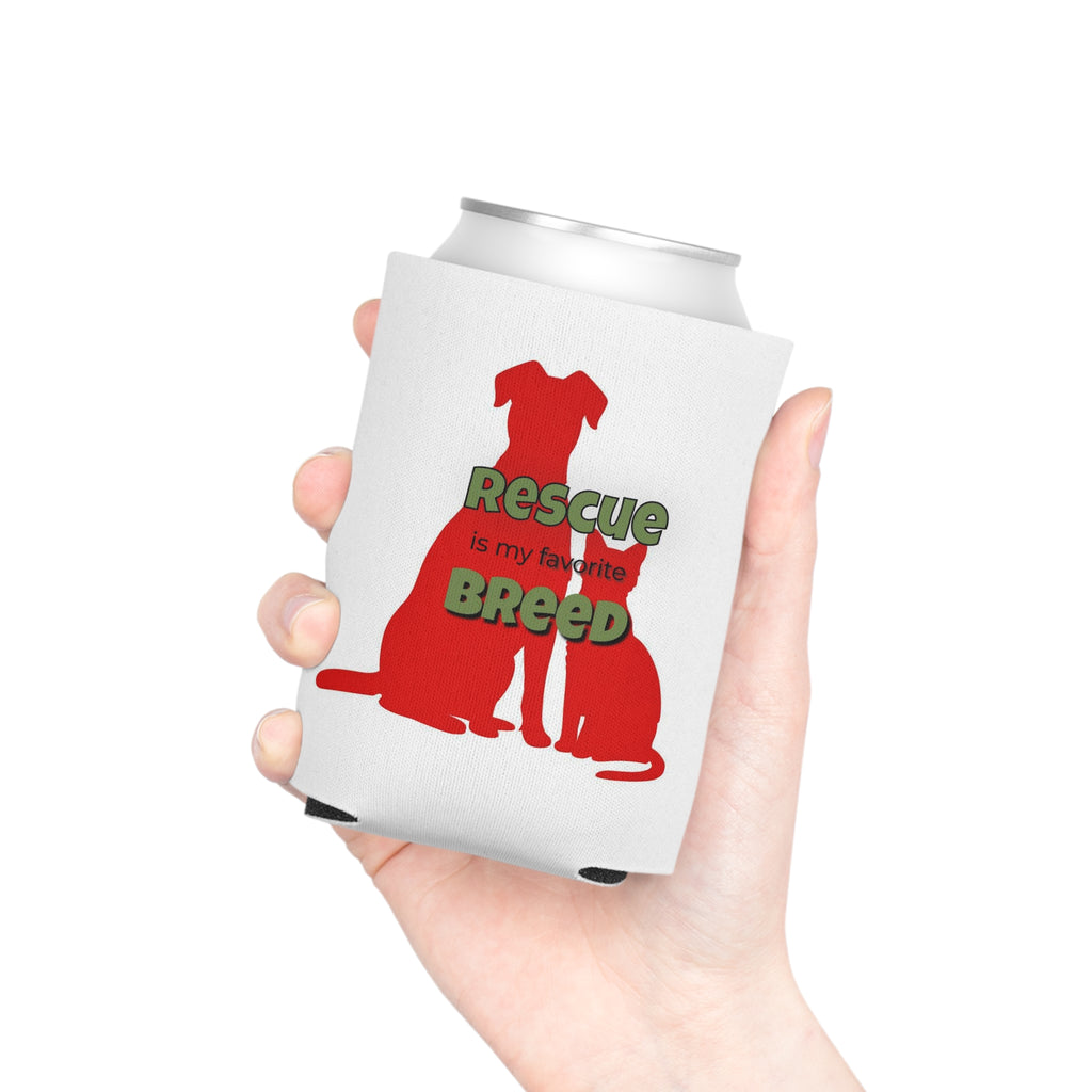 Can Cooler - Rescue Is My Favorite Breed / Rescues First Not Buy Dog Lover Can Cooler