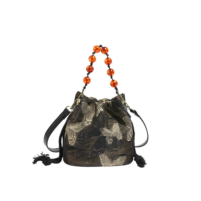 Small New Chinese Embroidery Style Traditional Shoulder Messenger Handbag / Clothing Accessories