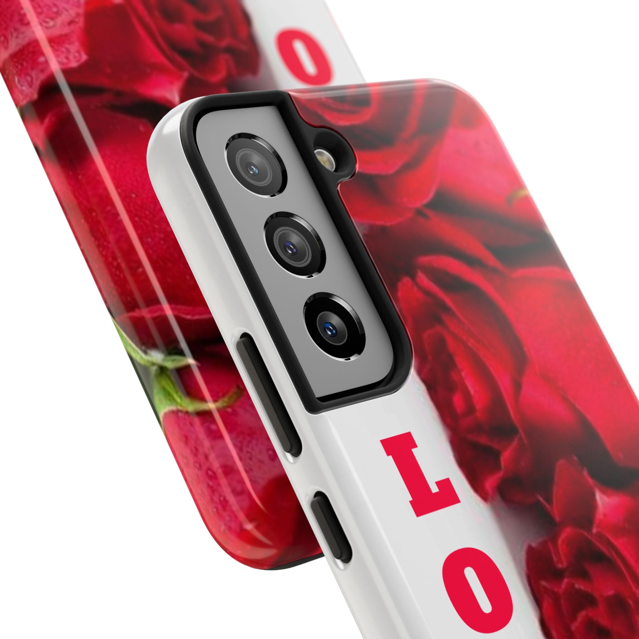 Romantic Rose Love Phone Case - Floral Valentine's Gift