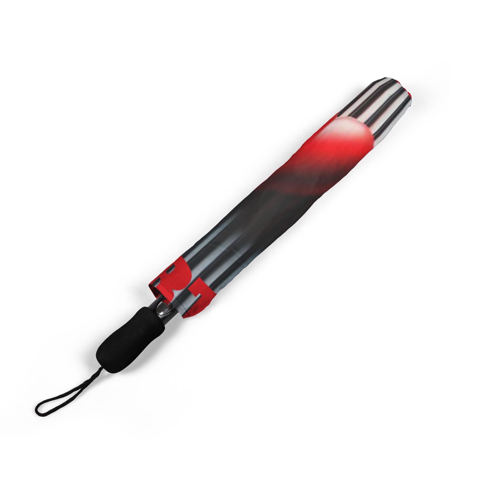Heart Beats Semi-Automatic Foldable Umbrella - Gift for Nurses & Music Lovers