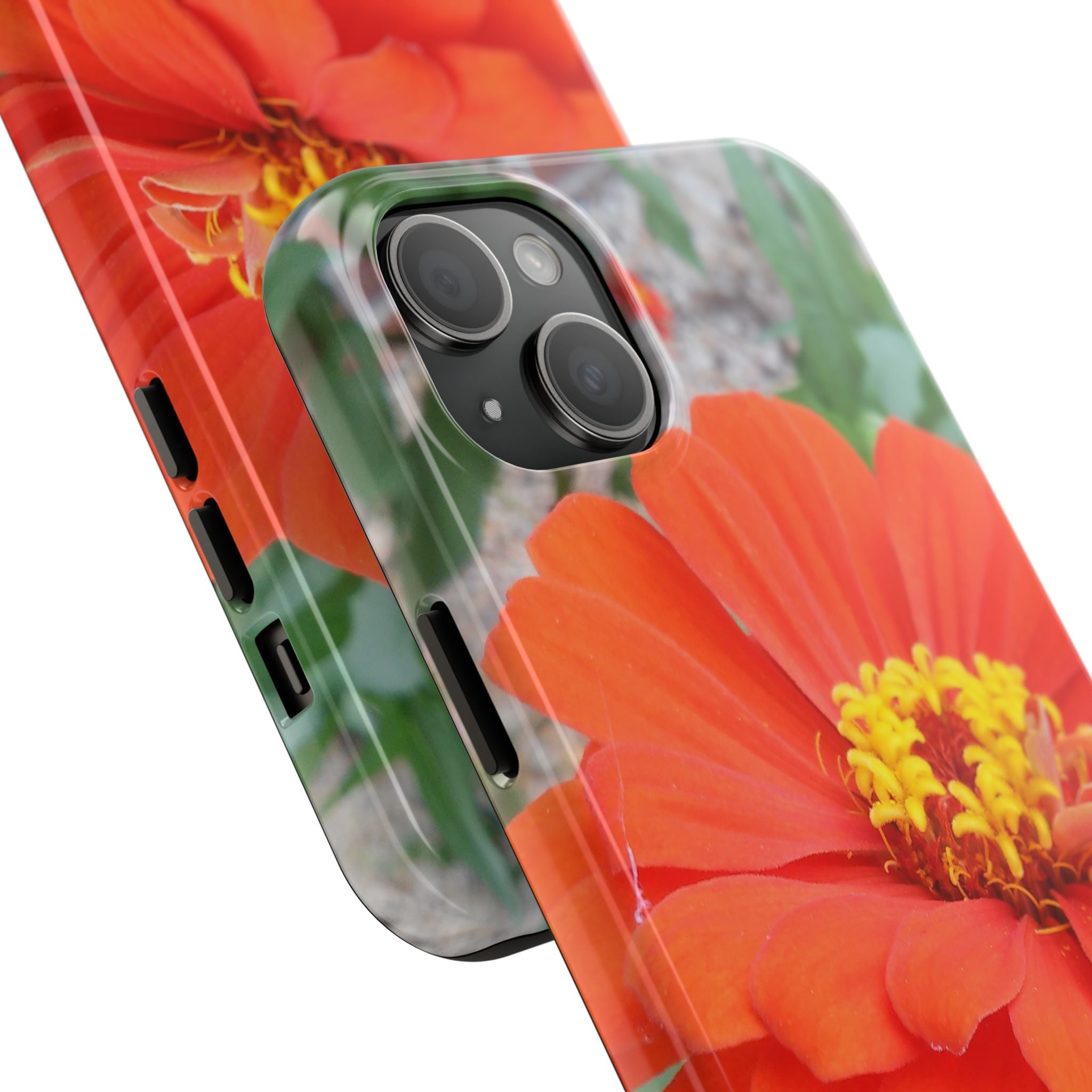 Elegant Floral Tough Phone Case - Nature Lover Gift for Her