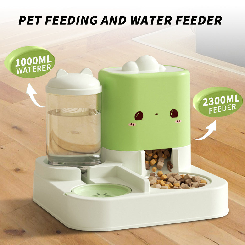 Cartoon Cloud Cat and dog Ear Feeding and Water Feeding, Pet Essential Item for Home and Travel