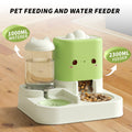 Cartoon Cloud Cat and dog Ear Feeding and Water Feeding, Pet Essential Item for Home and Travel