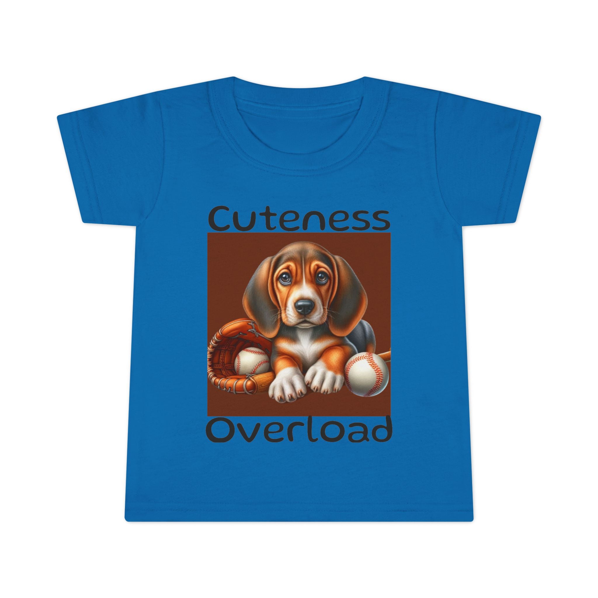 Cute Dog Toddler T-Shirt - Fun Animal Graphic Tee for Kids