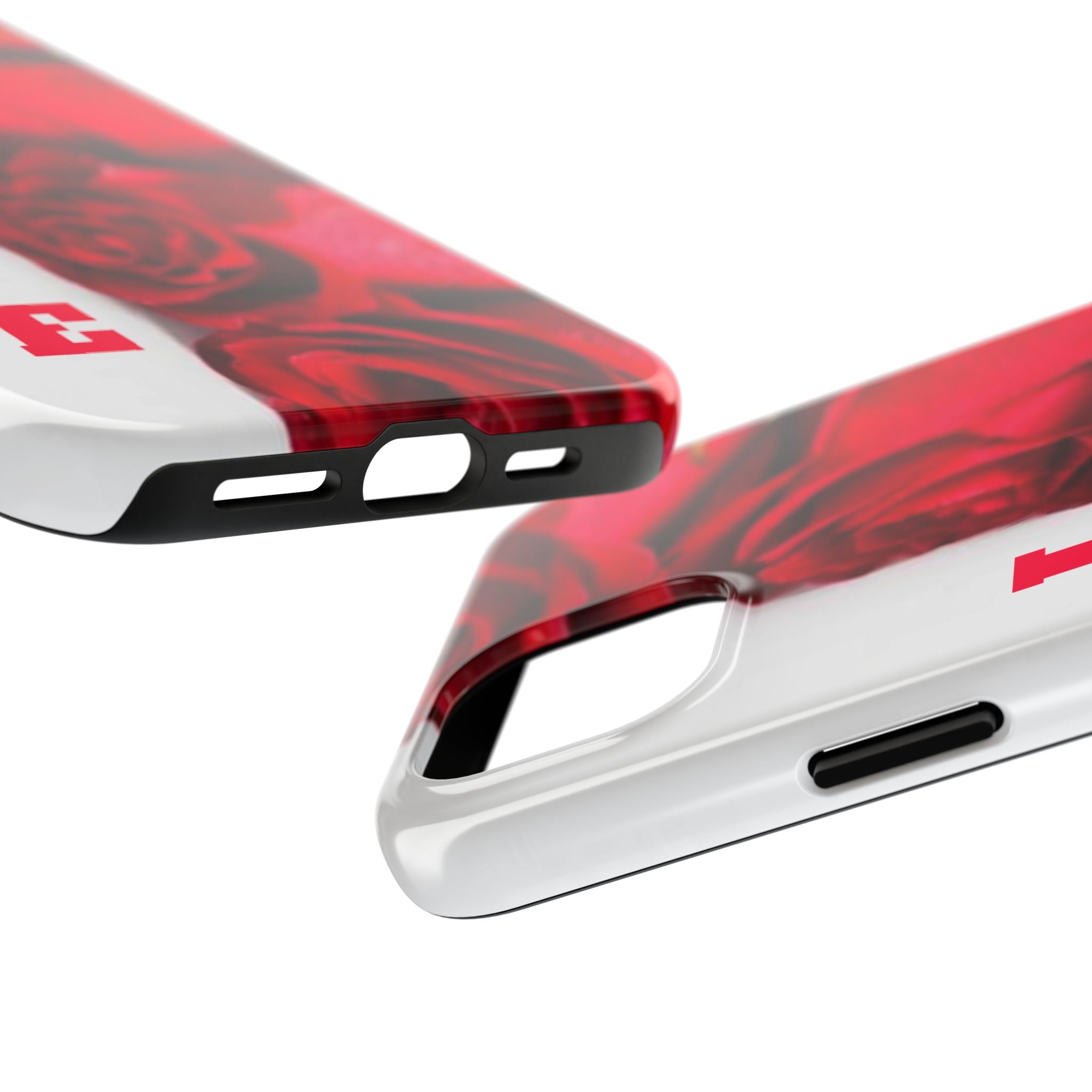 Romantic Rose Love Phone Case - Floral Valentine's Gift