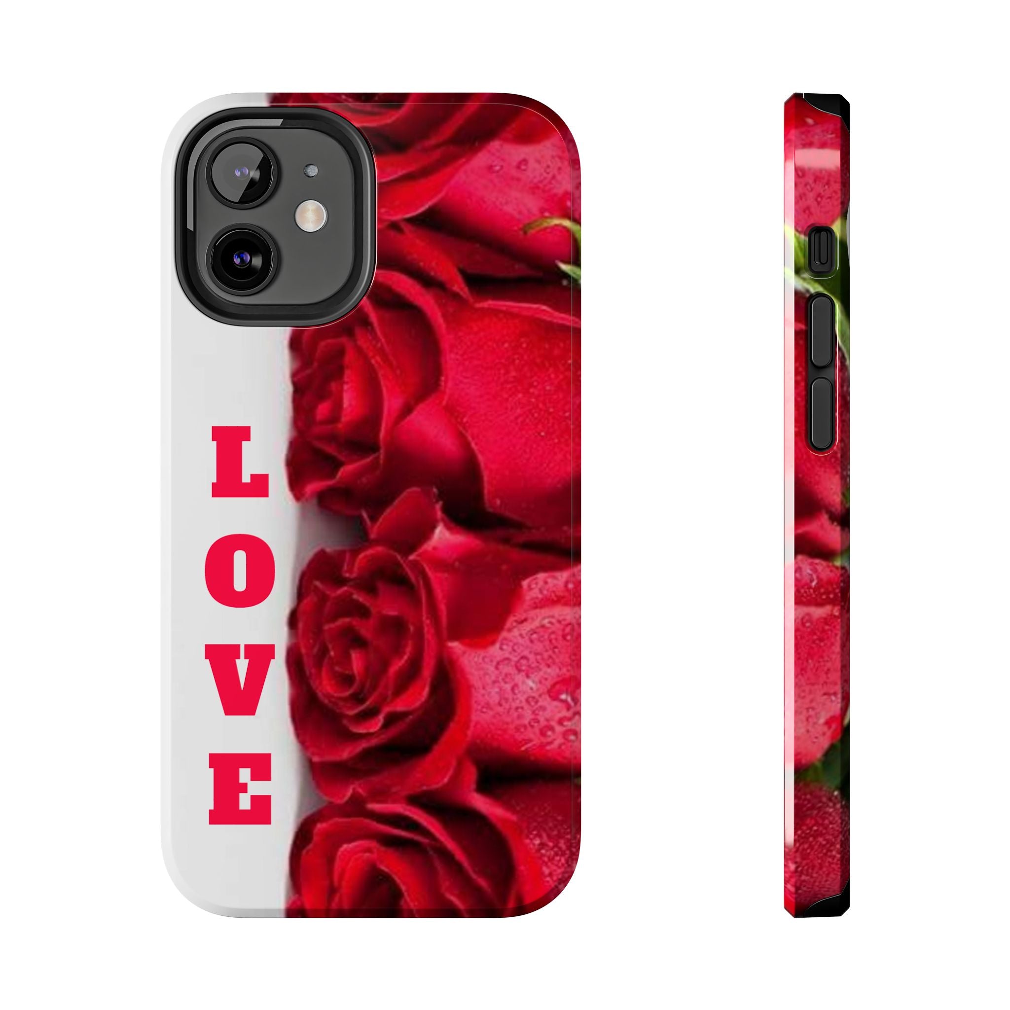 Romantic Rose Love Phone Case - Floral Valentine's Gift