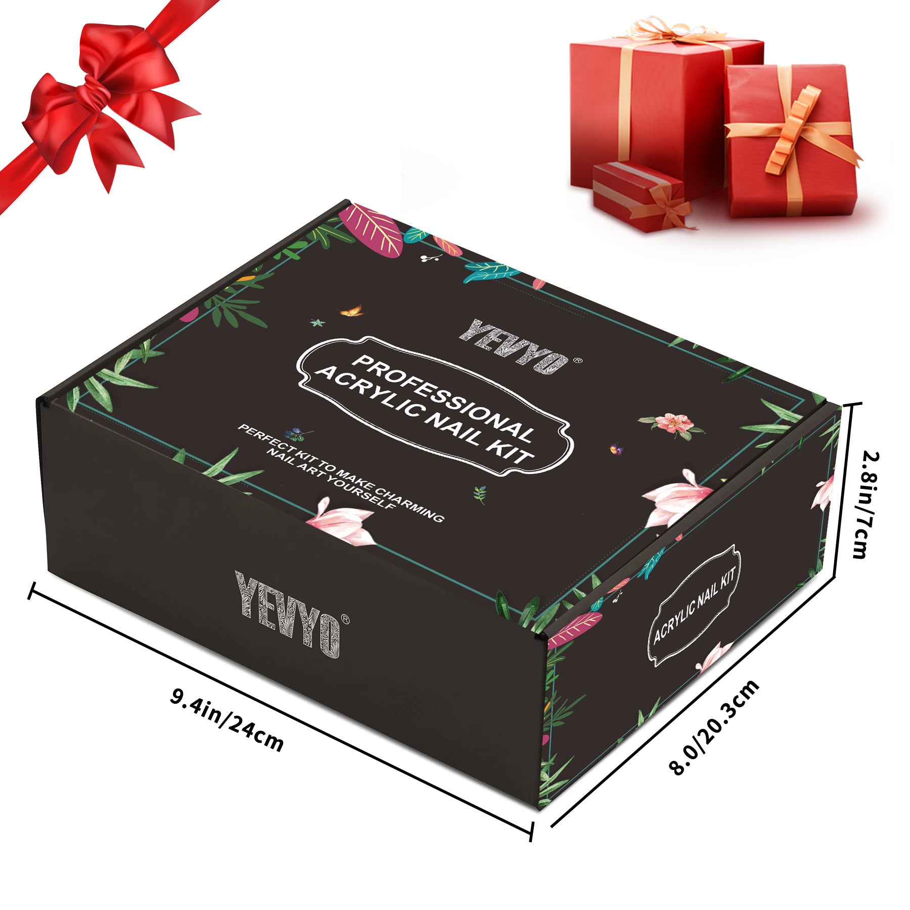 Professional Acrylic Nail Kit and Art Tools