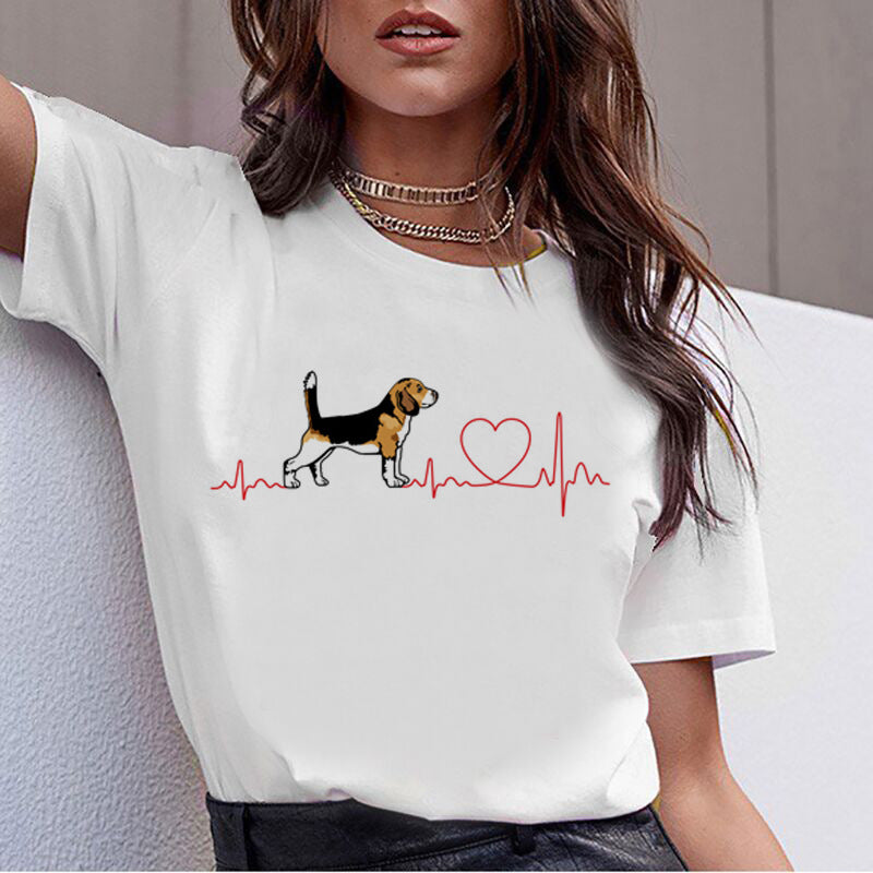 Dog Digital Print T-shirt / Different breeds