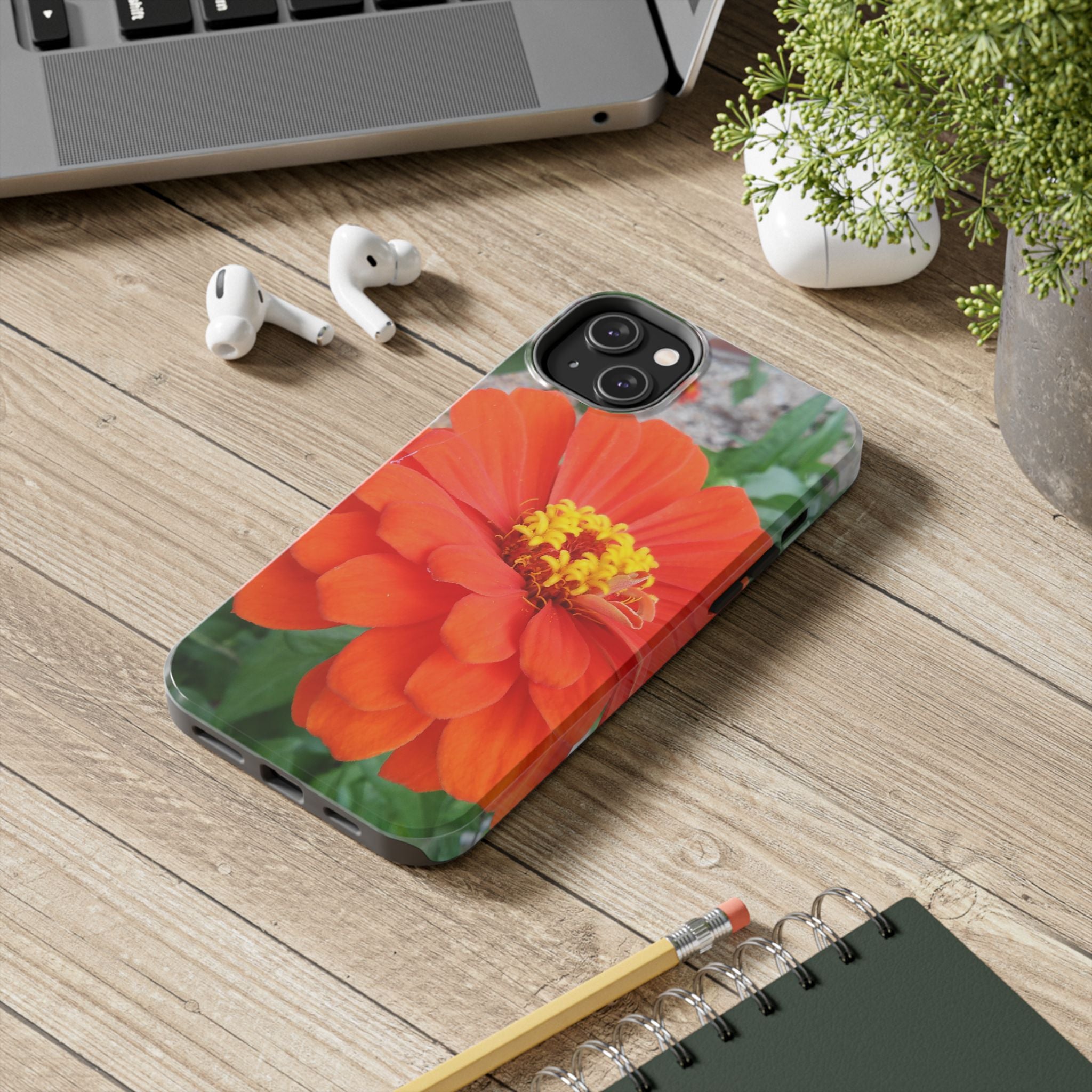 Elegant Floral Tough Phone Case - Nature Lover Gift for Her