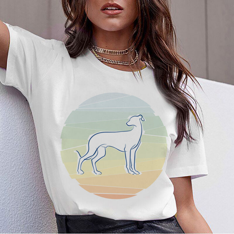 Dog Digital Print T-shirt / Different breeds
