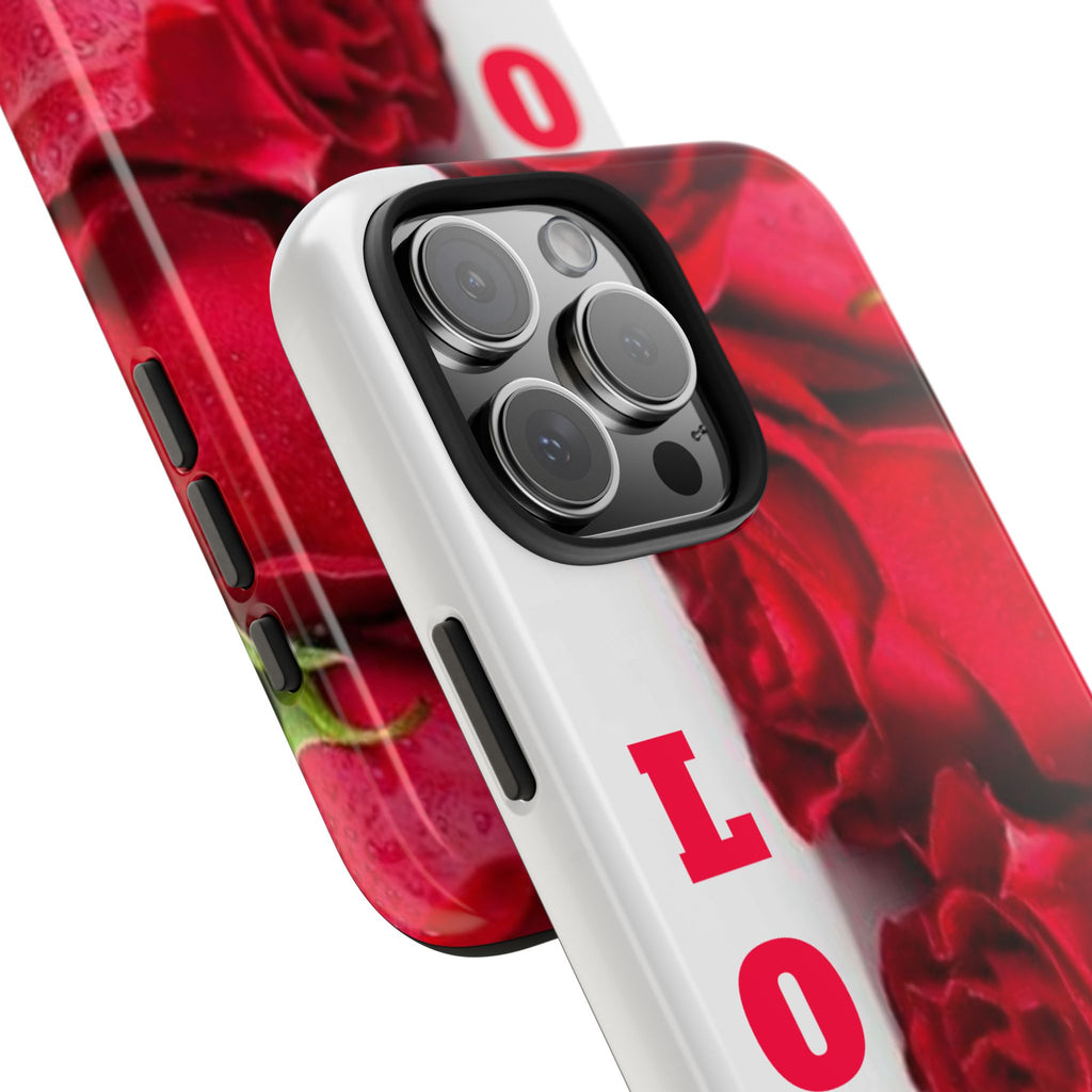 Romantic Rose Love Phone Case - Floral Valentine's Gift