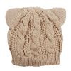 Women Cat Ear style Beenie Knitted Hat
