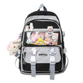 Teen / Girls Cute Large Capacity School Backpack with or without accessories