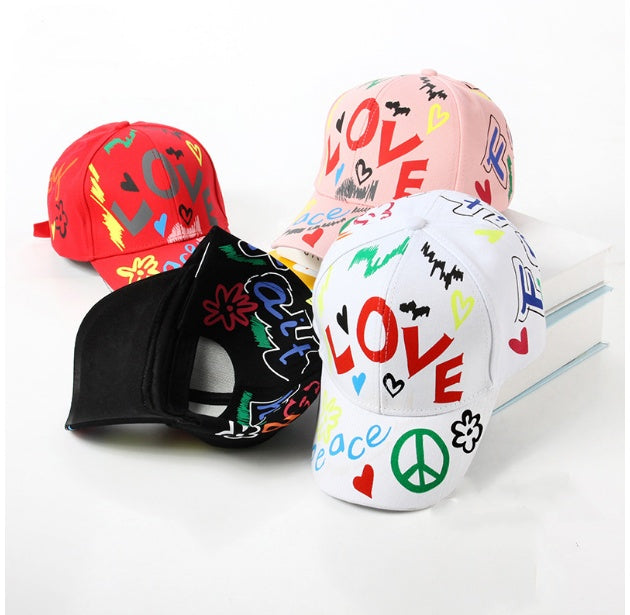 Graffiti Love Baseball Hat / Women /Teen