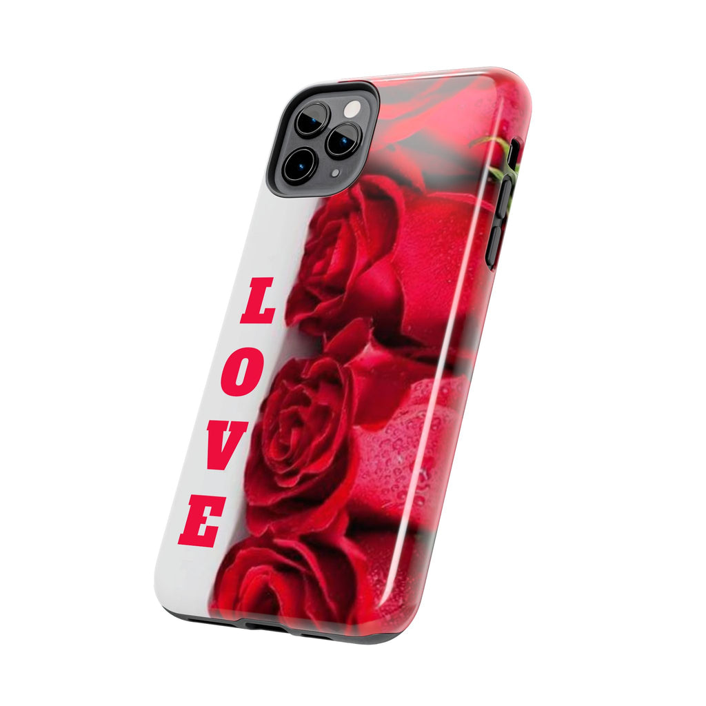 Romantic Rose Love Phone Case - Floral Valentine's Gift