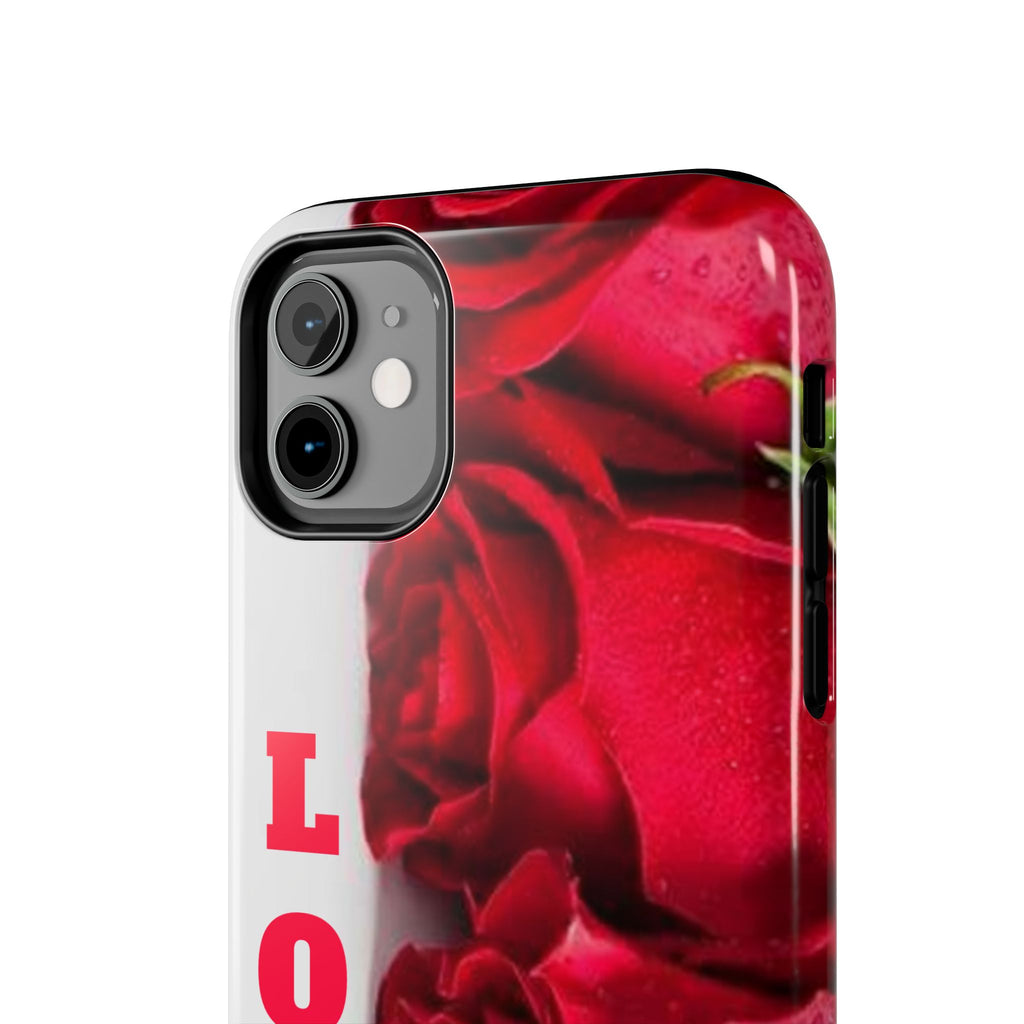 Romantic Rose Love Phone Case - Floral Valentine's Gift