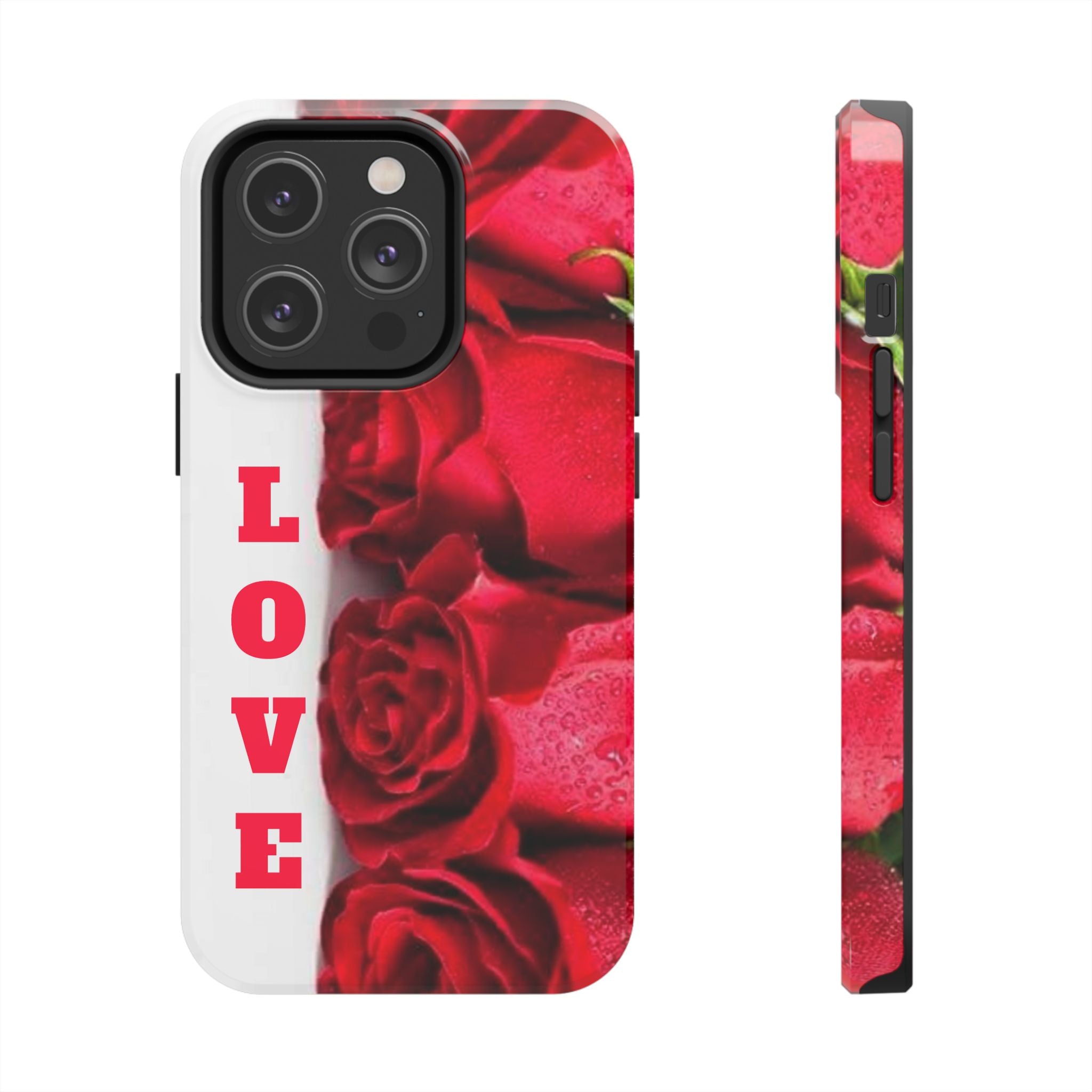 Romantic Rose Love Phone Case - Floral Valentine's Gift