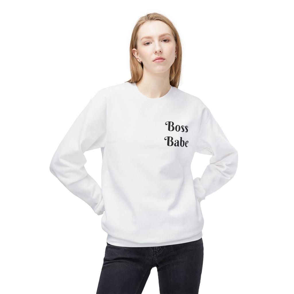 Women's Empowerment Sweatshirt - Inspirational Boss Babe Gift
