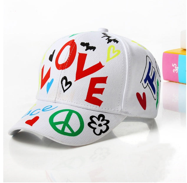 Graffiti Love Baseball Hat / Women /Teen