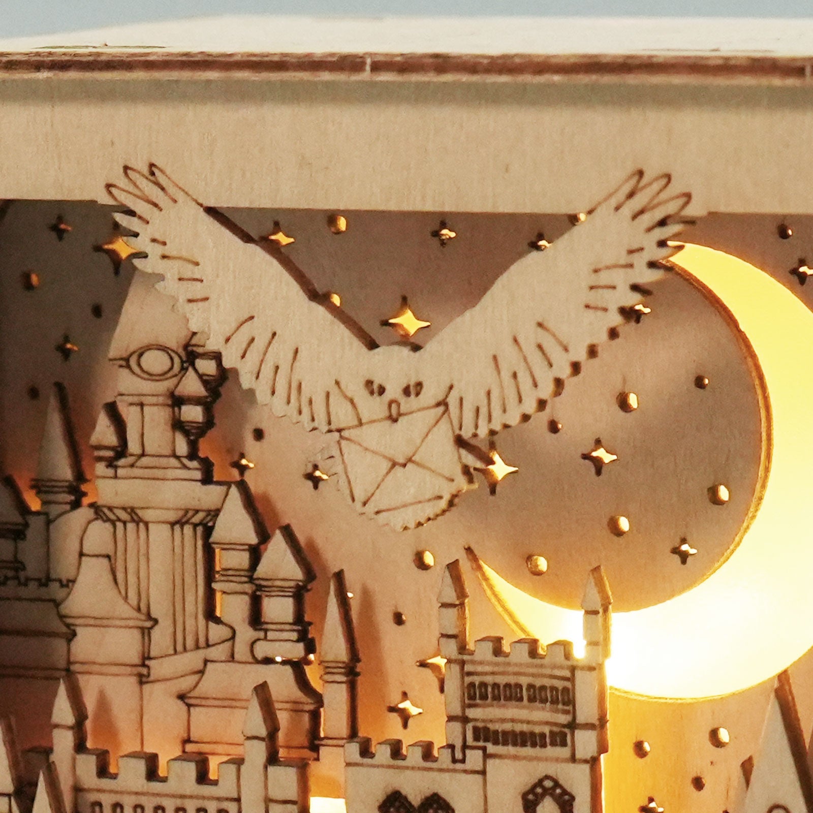 MUSIC PARK 3D Wooden Puzzles Night Lights Desk Decorations