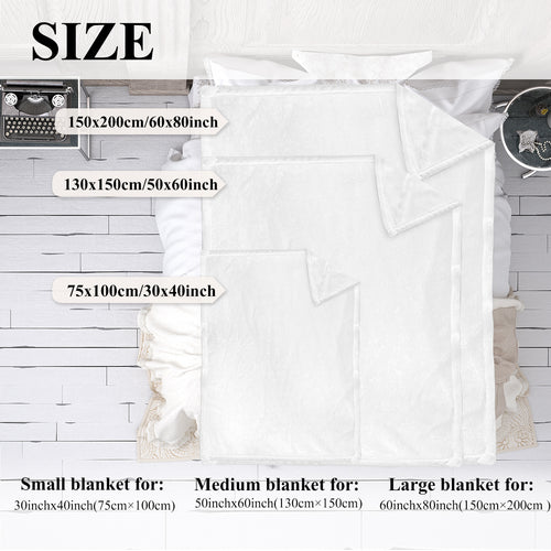 1pc Cute Cartoon Blanket / Lapdog Heart Pattern