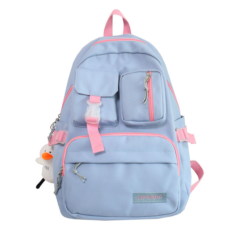 Women's New Japanese Style Simple College / School Style Backpack
