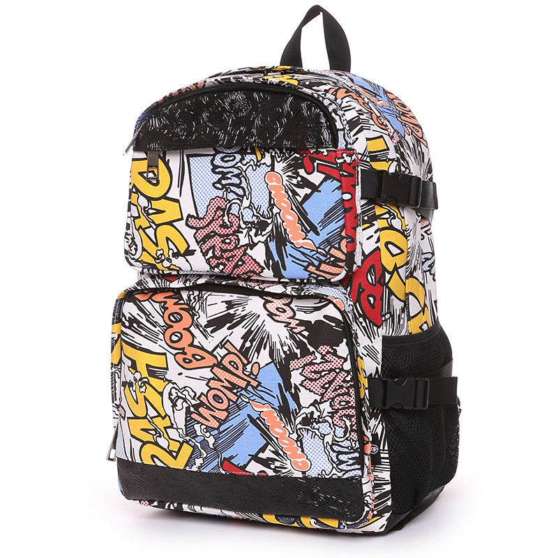 Women's Korean Style Large Capacity Travel Bag / College / School Backpack