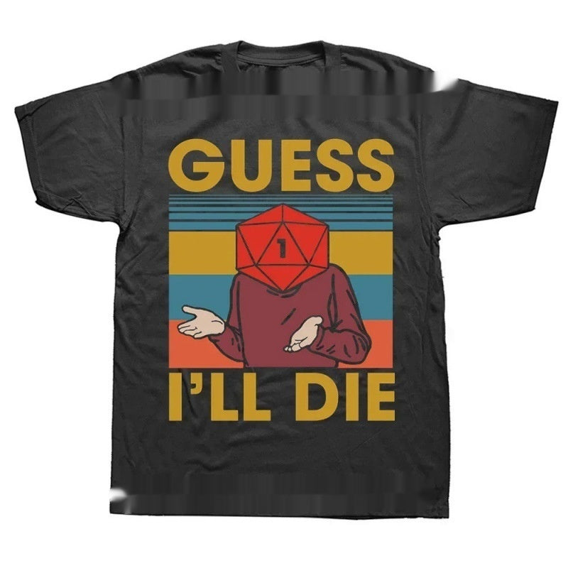 Novelty Dungeon Dragon T Shirts Graphic T-shirt