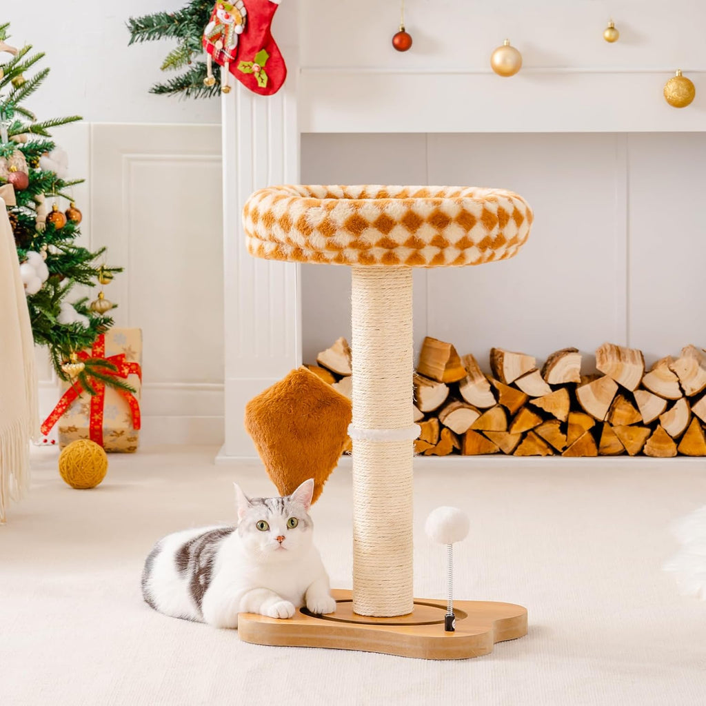 Small Cat Tower with Sisal Scratcher